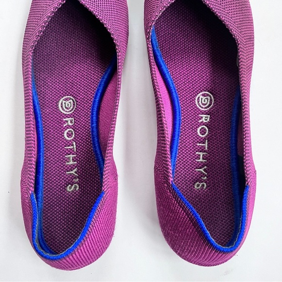 Rothy’s Purple The Flat Size 8.5 - Picture 4 of 16
